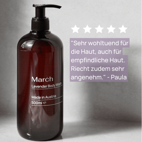 Lavender Body Wash Duschgel March Care 